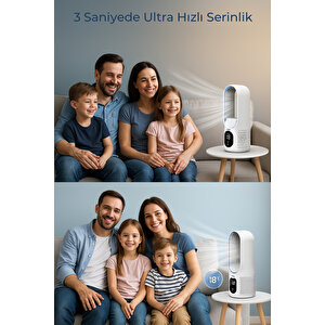 Taşınabilir Kişisel Hava Soğutucu 4 Ü Bir Arada. Hava Soğutucu-buharlı Nemlendirici-masa Fanı