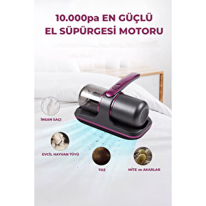 S5 Pro Yeni Model Şarjlı El Süpürgesi 10.000pa Yüksek Emiş Gücü İle En Güçlüsü