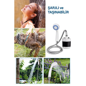 Şarjlı Portatif Taşınabilir Duş