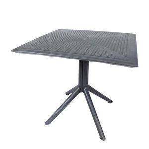 Kare Masa Amanda Bahçe Balkon Teras Masası 80x80 Cm