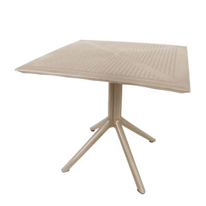 Kare Masa Amanda Bahçe Balkon Teras Masası 80x80 Cm