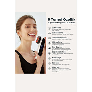 9 Özellikli Şarjlı Cilt Germe Ve Gençleştirme Makinesi