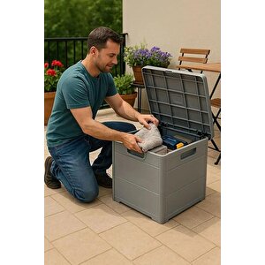 2'li Serinova Yalı Saksı 10,8 Lt 51 Cm Plastik Bahçe Balkon Veranda Çit Küpeşte Çiçek Saksısı