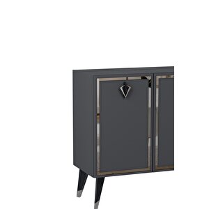 8211-32dd Kb150 Konsol, Tv Üni̇tesi̇ ANTRASİT-SİYAH-GÜMÜŞ