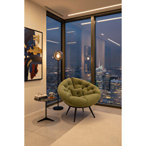 Pepe Modern Tekli Koltuk Berjer | Rahat Ve Şık Tasarım, Premium Kalite - Yeşil Yeşil