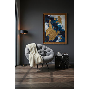 Pepe Modern Tekli Koltuk Berjer | Rahat Ve Şık Tasarım, Premium Kalite - Gri Gri