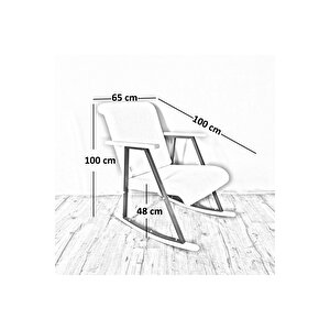 Aila Sallanan Koltuk Sallanır Tv Koltuğu Sallanan Sandalye Dinlenme Koltuğu Turuncu