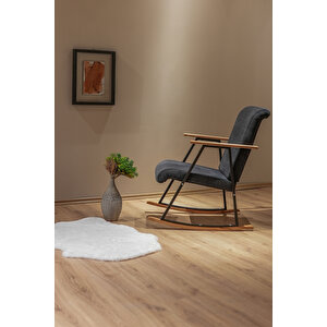 Aila Sallanan Koltuk Sallanır Tv Koltuğu Sallanan Sandalye Dinlenme Koltuğu Füme Füme