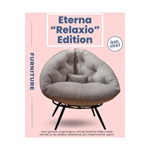 Lunare Maison Collection | Modern & Zarif Tekli Koltuk Berjer | Rahat Dinlenme Koltuğu Gri