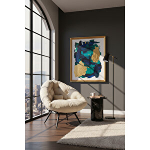 Elite Milano Modern Tekli Berjer – Ergonomik Dinlenme Ve Okuma Koltuğu | Lüks Tay Tüyü Döşeme Krem