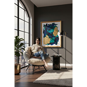 Elite Milano Modern Tekli Berjer – Ergonomik Dinlenme Ve Okuma Koltuğu | Lüks Tay Tüyü Döşeme Krem