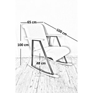Aila Sallanan Koltuk Sallanır Tv Koltuğu Sallanan Sandalye Dinlenme Koltuğu Turuncu