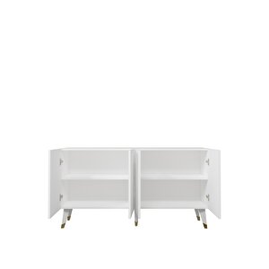 8219-32dd Kb150 Konsol, Tv Üni̇tesi̇ BEYAZ-ALTIN