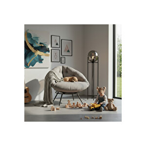 Elite Comfort Set | Premium Tekli Berjer + İkili Kanepe | Konforlu Oturma Takımı Krem