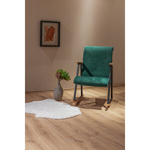 Aila Sallanan Koltuk Sallanır Tv Koltuğu Sallanan Sandalye Dinlenme Koltuğu Yeşil