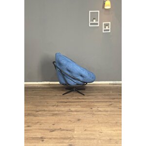 Ronin 360 Derece Döner Mekanizmalı Berjer Tekli Koltuk - Modern Ve Şık Tasarım