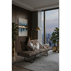 Elite Comfort Set | Premium Tekli Berjer + İkili Kanepe | Konforlu Oturma Takımı Gri