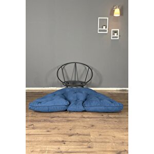 Gerd Tekli Koltuk Berjer Lacivert