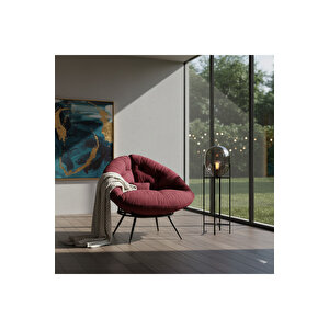 Aurelia Berjer | Riviera Collection | Modern & Zarif Tekli Koltuk Berjer | Rahat Dinlenme Koltuğu Mor