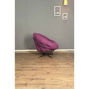 Ronin 360 Derece Döner Mekanizmalı Berjer Tekli Koltuk - Modern Ve Şık Tasarım