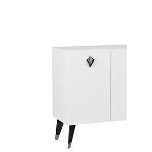 8208-32dd Kb150 Konsol, Tv Üni̇tesi̇ BEYAZ-GÜMÜŞ-SİYAH