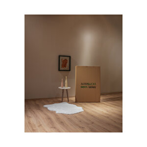 Sallanir Sandalye Bebek Emzi̇rme Koltuğu Sallanan Sandalye Keten Krem