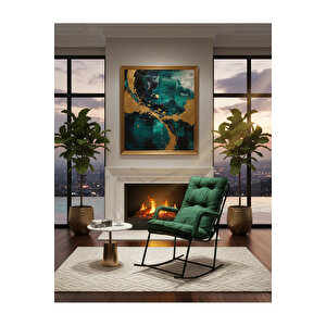 Farby Sallanır Sandalye & Dinlenme Koltuğu Yeşil Yeşil