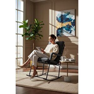 Farby Sallanır Sandalye & Dinlenme Koltuğu Füme Füme