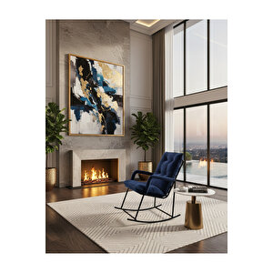 Farby Sallanır Sandalye & Dinlenme Koltuğu Lacivert Lacivert