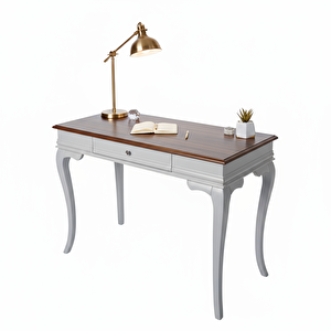 110 Cm Masif Rustik Gri Ceviz Dresuar