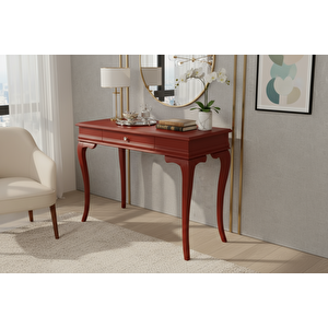 80 Cm Masif Rustik Bordo Dresuar