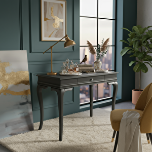 110 Cm Masif Rustik Antrasit Dresuar