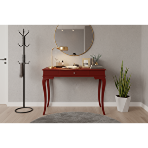 120 Cm Masif Rustik Bordo Dresuar