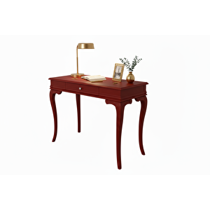 110 Cm Masif Rustik Bordo Dresuar