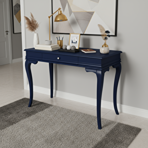 80 Cm Masif Rustik Lacivert Dresuar