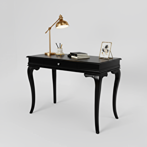 80 Cm Masif Rustik Siyah Dresuar