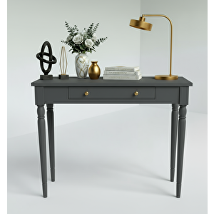 100 Cm Masif Tornalı Antrasit Dresuar