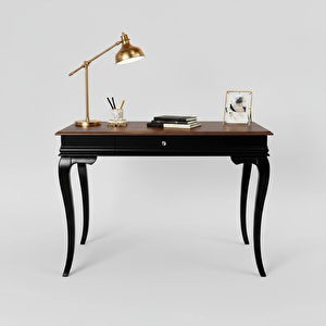 120 Cm Masif Rustik Siyah Ceviz Dresuar