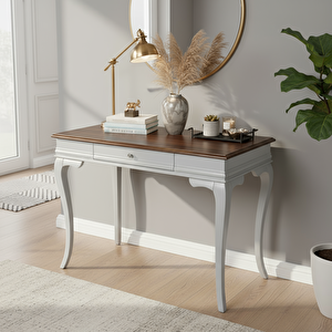 100 Cm Masif Rustik Gri Ceviz Dresuar