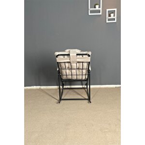 Alice Sallanır Sandalye & Dinlenme Koltuğu Sallanan Sandalye Tv Koltuğu Keten Krem