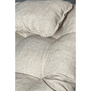 Alice Sallanır Sandalye & Dinlenme Koltuğu Sallanan Sandalye Tv Koltuğu Keten Krem