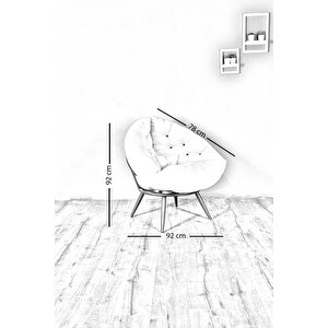 Ergonomik Modern Berjer Tekli Koltuk | Geniş Ve Rahat Oturma Alanı | Okuma & Dinlenme Koltuğu Yeşil