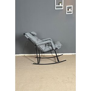 Alice Sallanır Sandalye & Dinlenme Koltuğu Sallanan Sandalye Tv Koltuğu Keten Gri