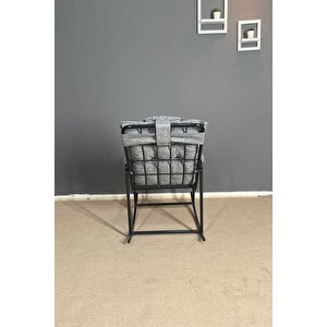 Alice Sallanır Sandalye & Dinlenme Koltuğu Sallanan Sandalye Tv Koltuğu Keten Gri