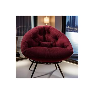 Prestige Milano Style Tekli Berjer | Ergonomik Koltuk | Konforlu Dinlenme & Kitap Okuma Köşesi Mor