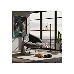 Modern Tekli Koltuk Berjer | Ergonomik Tasarım, Şık Füme Renk, Yüksek Konfor Füme