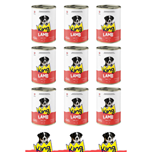 Ki̇ng Maskot Kuzu Etli̇ Yavru Köpek Mamasi 400 Gr (12 Adet)