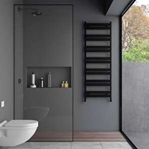 Ligne Aluminyum Havlupan 143,5x48 Cm Kumlu Siyah