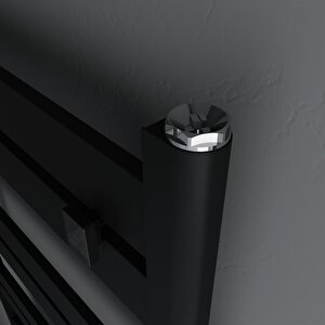 Ligne Aluminyum Havlupan 164,5x48 Cm Kumlu Siyah