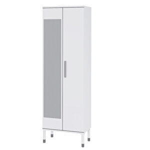 Buket-1 Ayaklı Aynalı Ayakkabılık Portmanto Vestiyer Bkt01